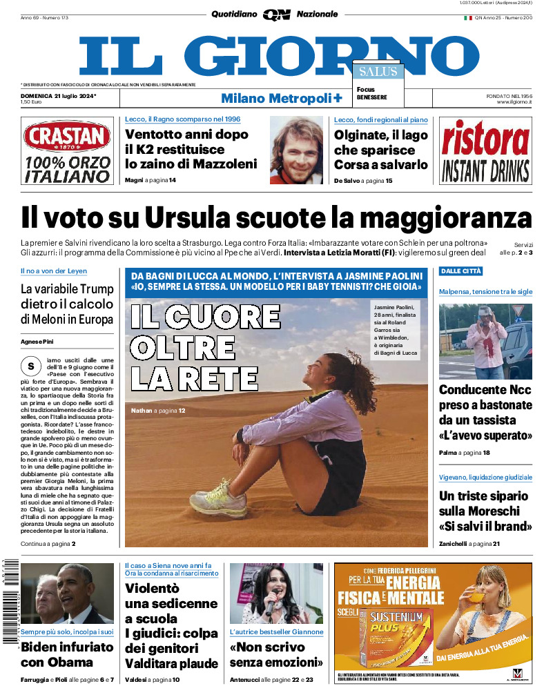 Prima-pagina-il giorno-edizione-di-oggi-20240721